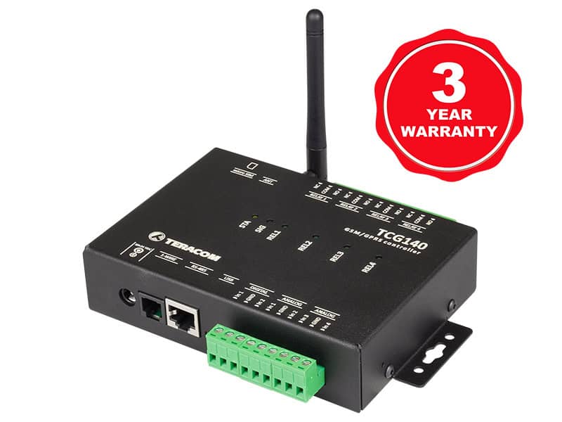 Cellular remote monitoring and control 4 gsm-gprs-remote-io-module-tcg140-gal-1-w